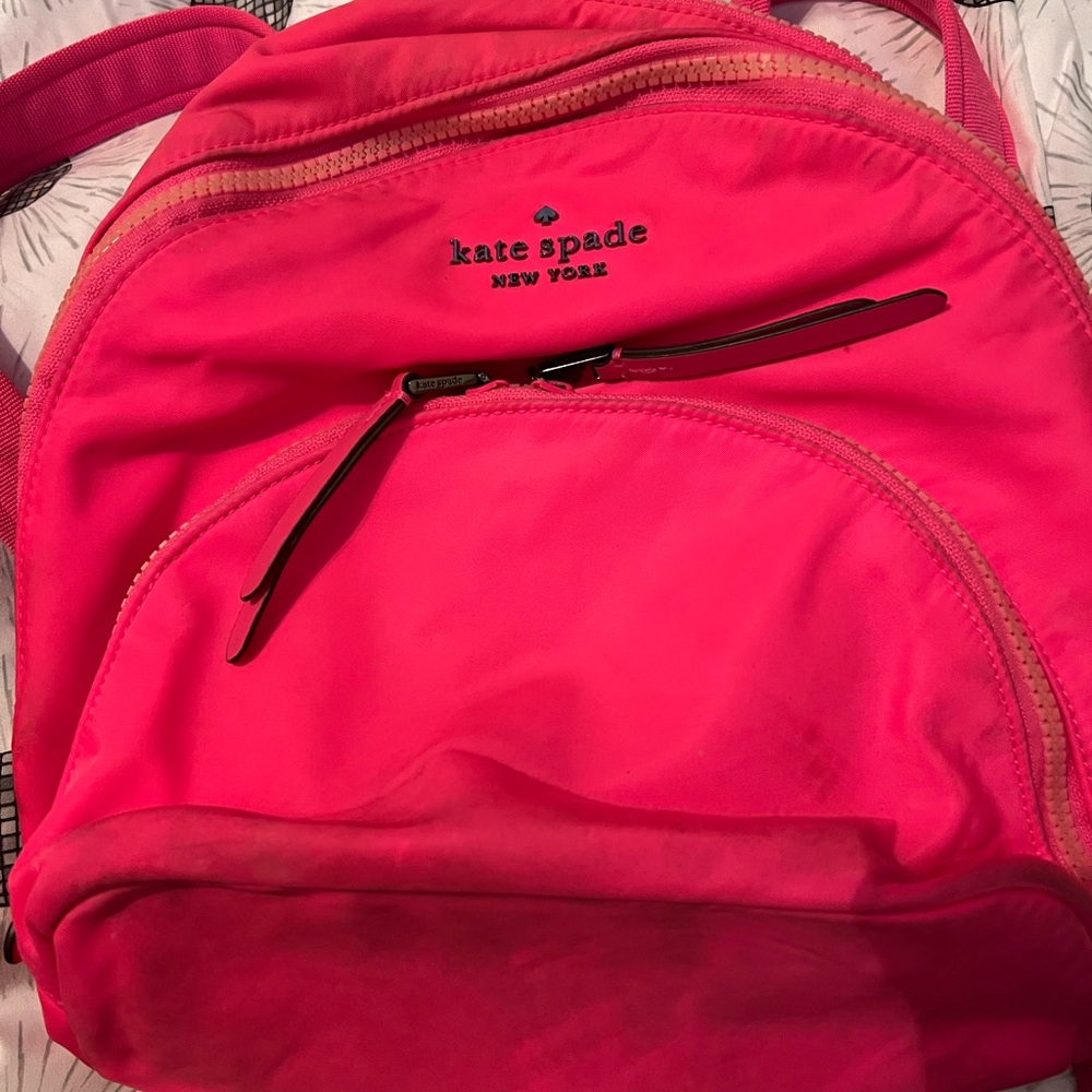 Kate Spade Bold Pink Backpack